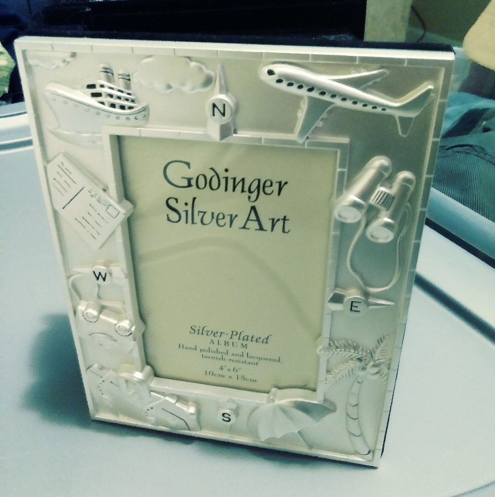 🎑GODINGER SILVER PLATED ART ALBUM🎥